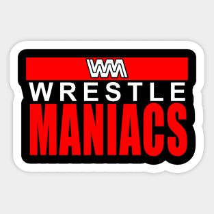 WrestleManiacs Sticker